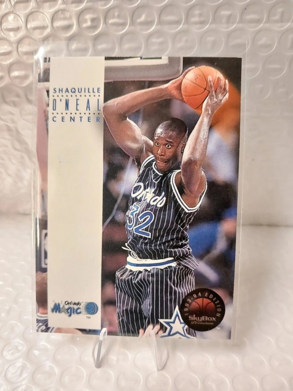 92-93 SkyBox Shaquille O'Neal Rookie Center Basketball Trading Card ShaQ